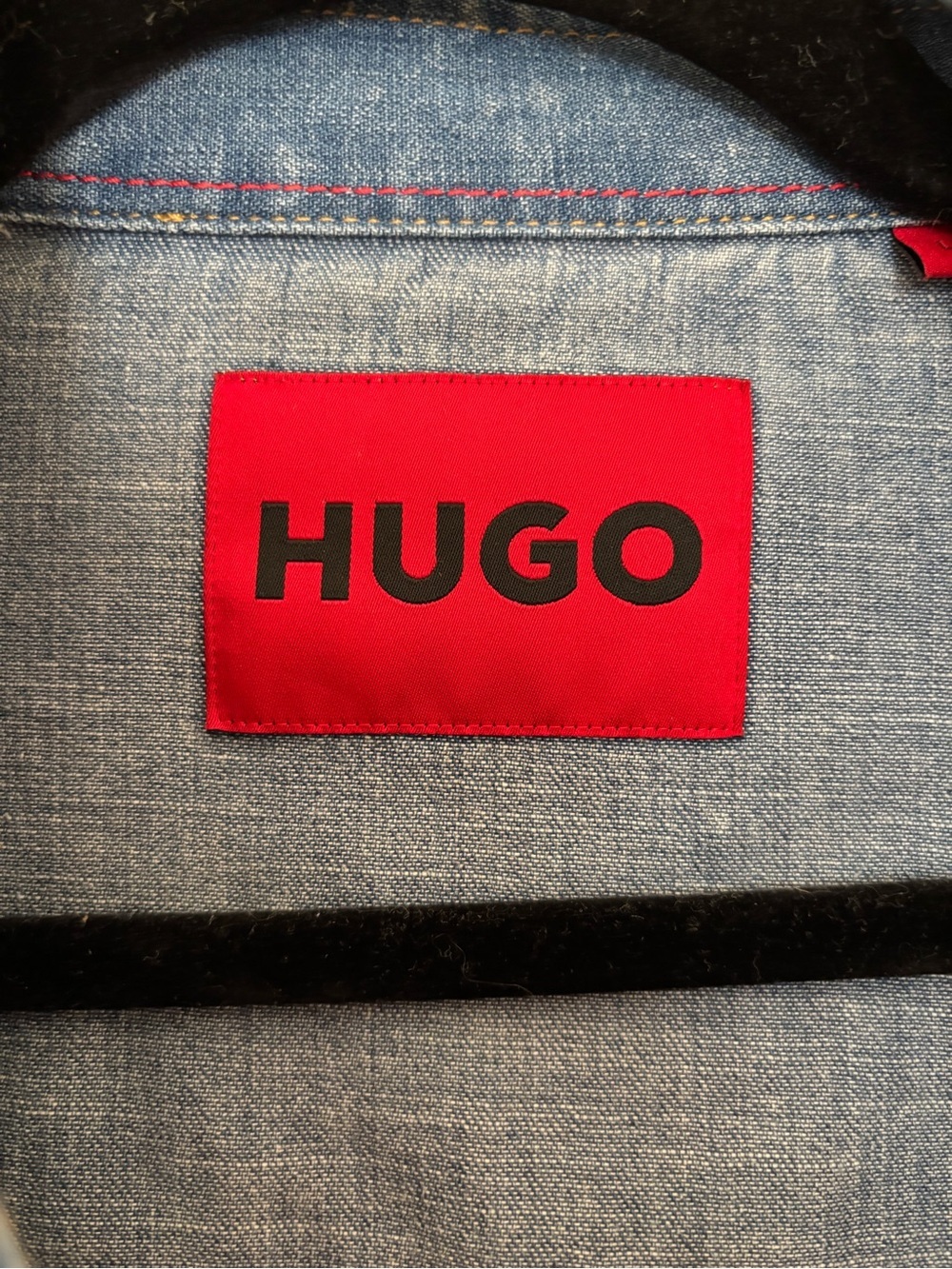 HUGO Elpazo denim shirt by HUGO BOSS - Picture 5 of 8